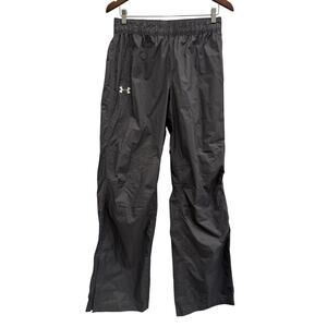 Under Armour Mens Medium Gray Ace Storm Rain Pants Golf Outdoor Performance